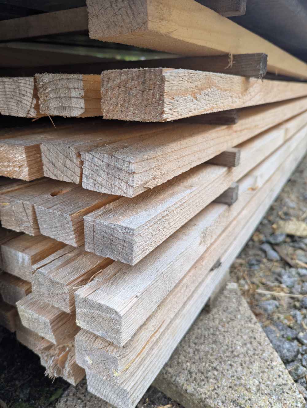 3/5 er Latte (nicht ganz kantig)